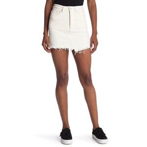 KSUBI Hi Line Powder Denim Mini Skirt size 26